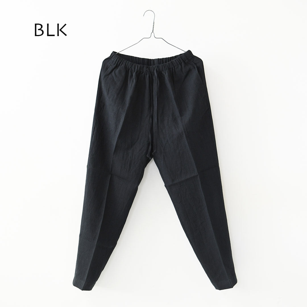 DELICIOUS [デリシャス] LINEN Easy Pants [DP83083] リネンイージーパンツ・イージーパンツ・フレンチリネン・麻パンツ・テーパードシルエット・MEN'S / LADY'S [2026SS]