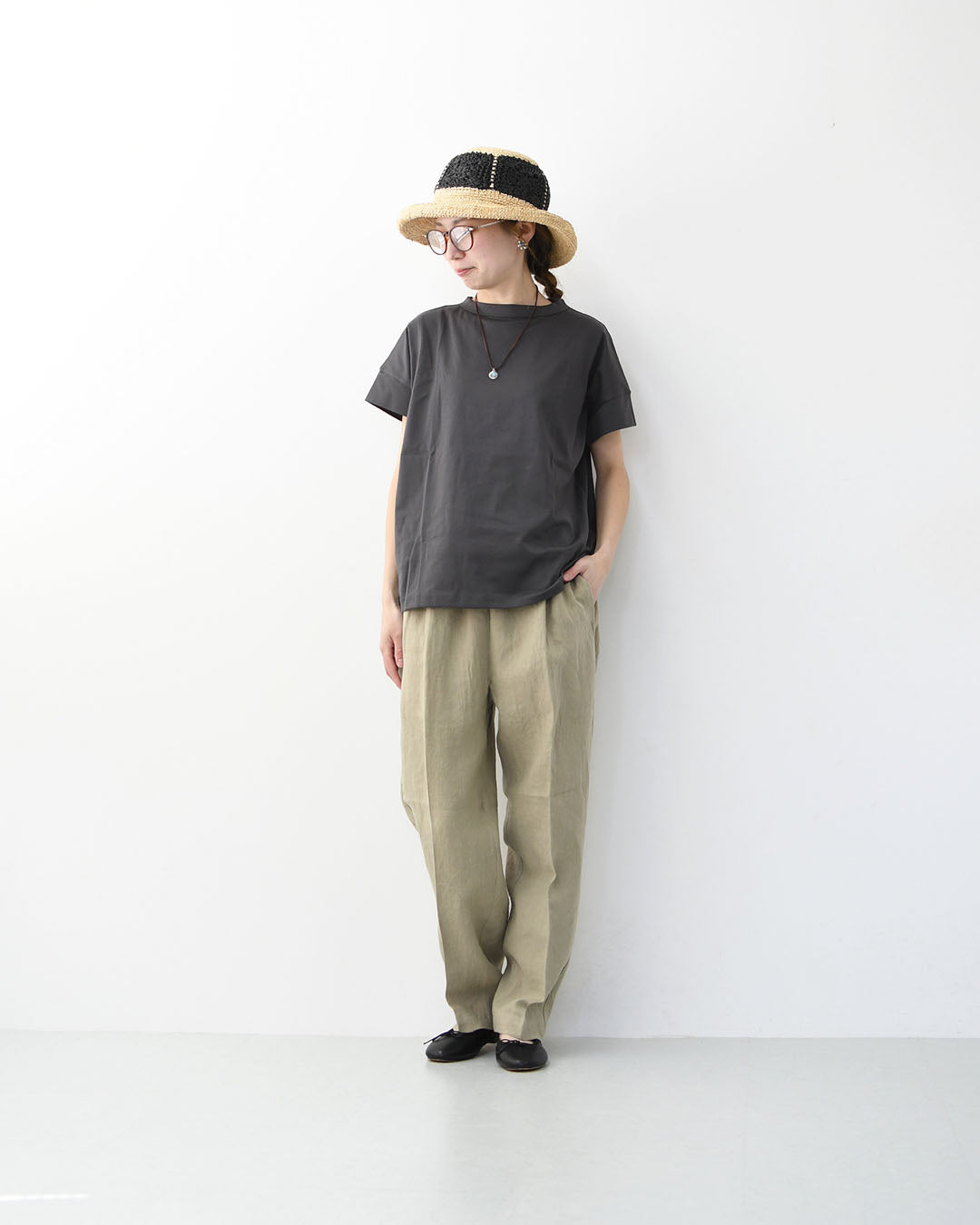 DELICIOUS [デリシャス] LINEN Easy Pants [DP83083] リネンイージーパンツ・イージーパンツ・フレンチリネン・麻パンツ・テーパードシルエット・MEN'S / LADY'S [2026SS]