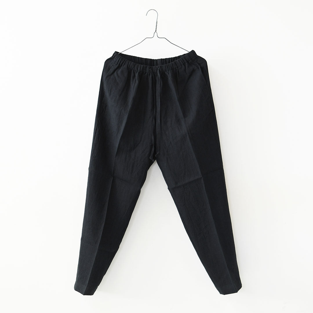 DELICIOUS [デリシャス] LINEN Easy Pants [DP83083] リネンイージーパンツ・イージーパンツ・フレンチリネン・麻パンツ・テーパードシルエット・MEN'S / LADY'S [2026SS]