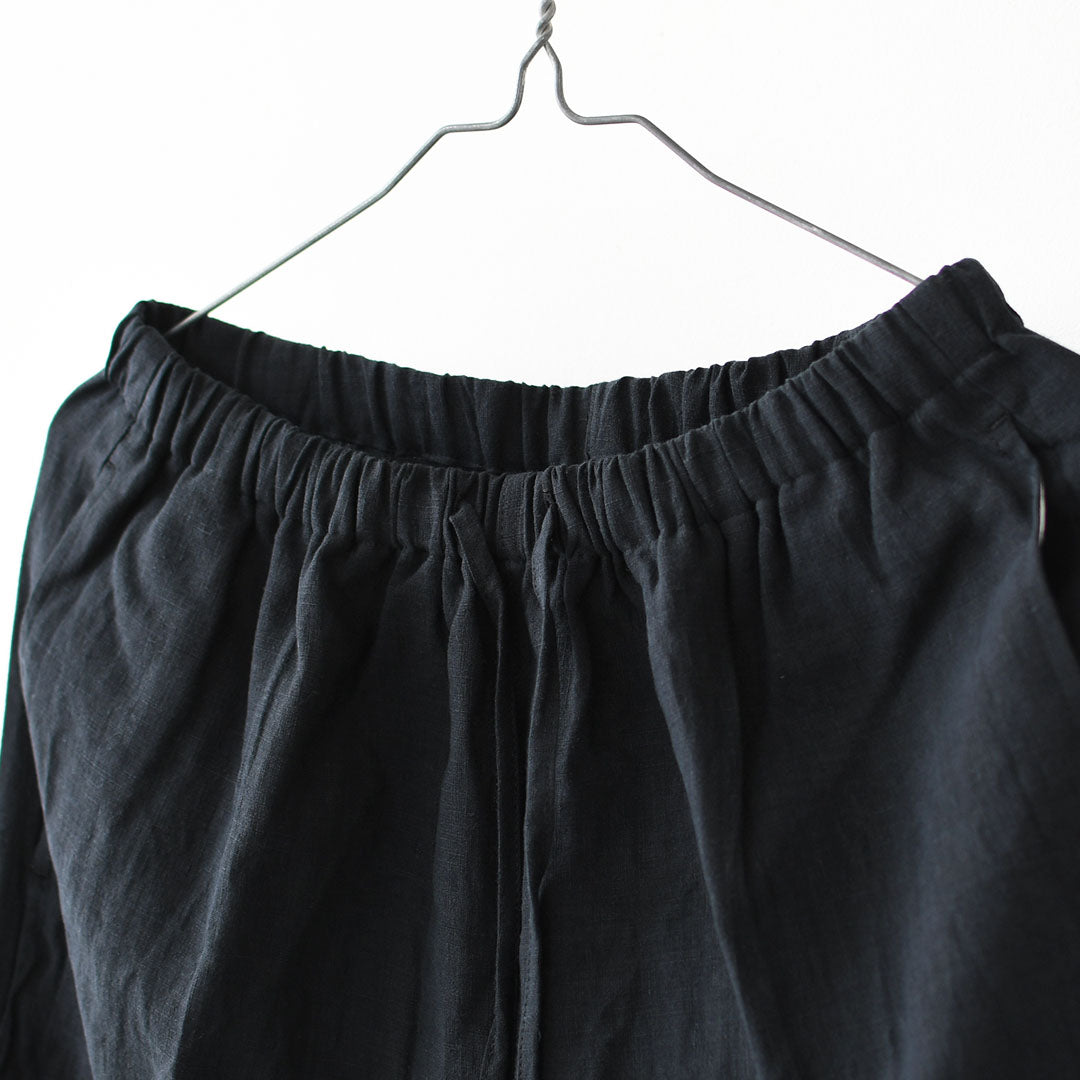 DELICIOUS [デリシャス] LINEN Easy Pants [DP83083] リネンイージーパンツ・イージーパンツ・フレンチリネン・麻パンツ・テーパードシルエット・MEN'S / LADY'S [2026SS]