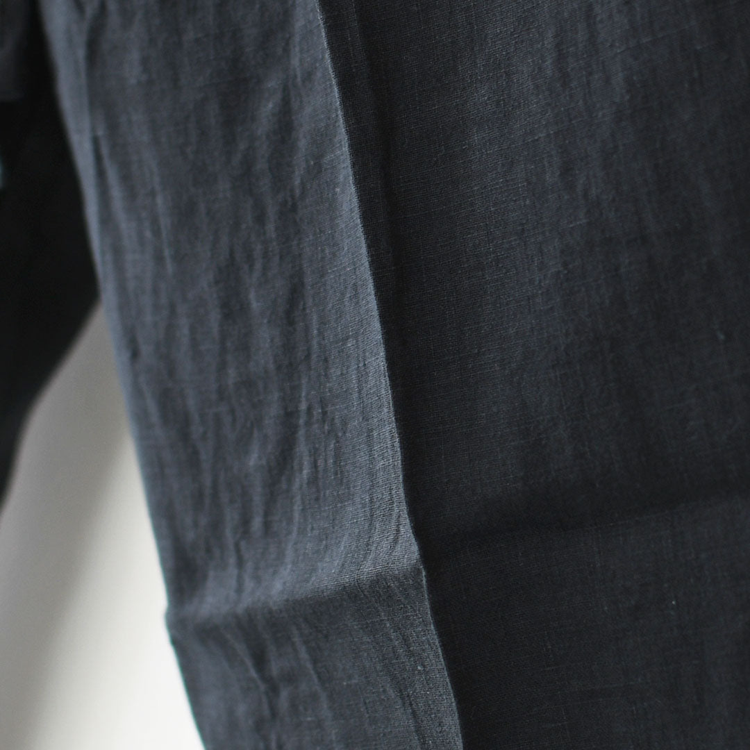 DELICIOUS [デリシャス] LINEN Easy Pants [DP83083] リネンイージーパンツ・イージーパンツ・フレンチリネン・麻パンツ・テーパードシルエット・MEN'S / LADY'S [2026SS]