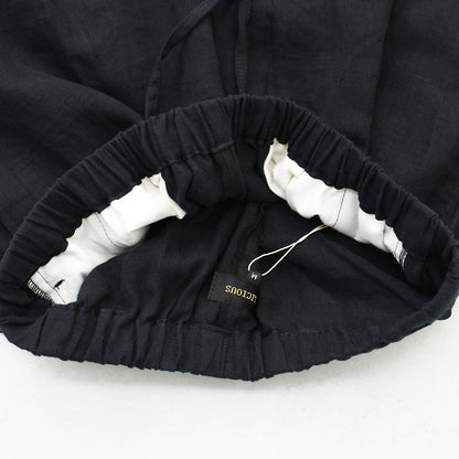 DELICIOUS [デリシャス] LINEN Easy Pants [DP83083] リネンイージーパンツ・イージーパンツ・フレンチリネン・麻パンツ・テーパードシルエット・MEN'S / LADY'S [2026SS]