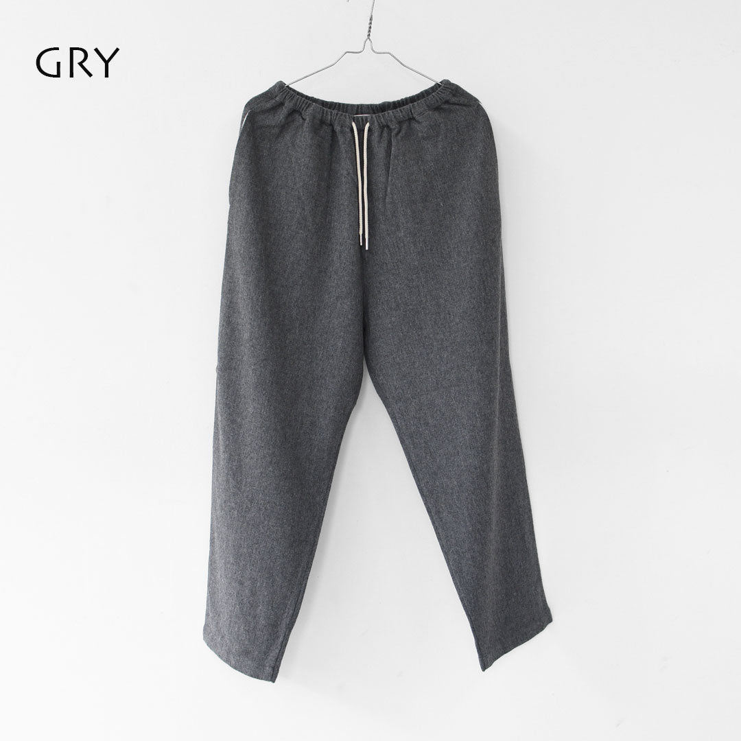 DELICIOUS [デリシャス] WOOL Easy Pants [DP9718] ウールイージーパンツ・イージーパンツ・ワイドシルエット・テーパードシルエット・ウールパンツ・MEN'S / LADY'S [2025AW]
