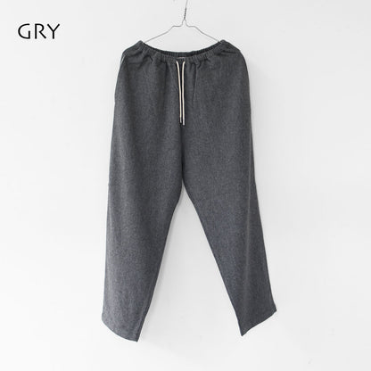 DELICIOUS [デリシャス] WOOL Easy Pants [DP9718] ウールイージーパンツ・イージーパンツ・ワイドシルエット・テーパードシルエット・ウールパンツ・MEN'S / LADY'S [2025AW]