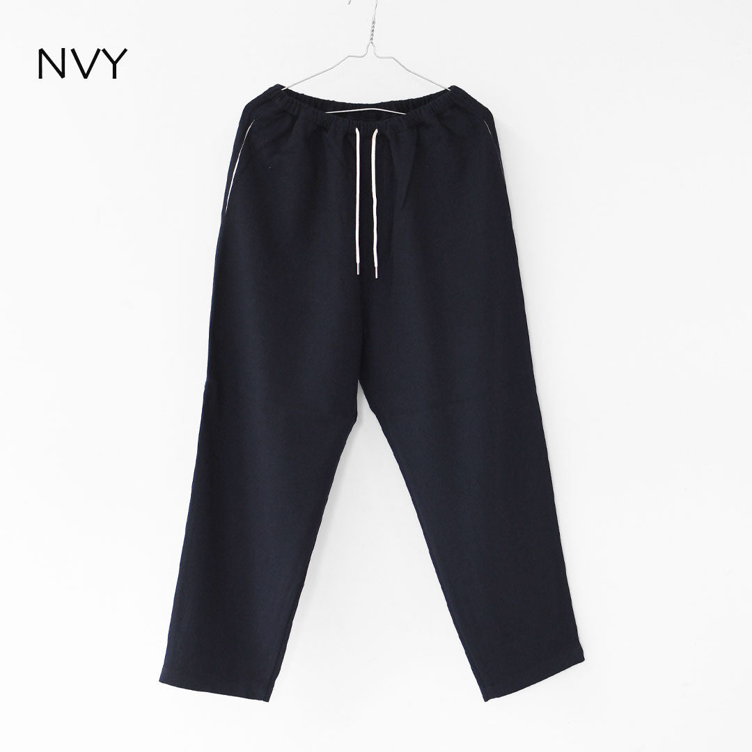 DELICIOUS [デリシャス] WOOL Easy Pants [DP9718] ウールイージーパンツ・イージーパンツ・ワイドシルエット・テーパードシルエット・ウールパンツ・MEN'S / LADY'S [2025AW]