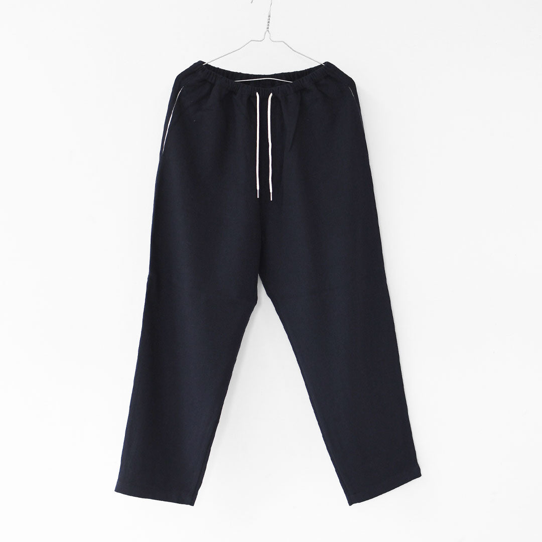 DELICIOUS [デリシャス] WOOL Easy Pants [DP9718] ウールイージーパンツ・イージーパンツ・ワイドシルエット・テーパードシルエット・ウールパンツ・MEN'S / LADY'S [2025AW]