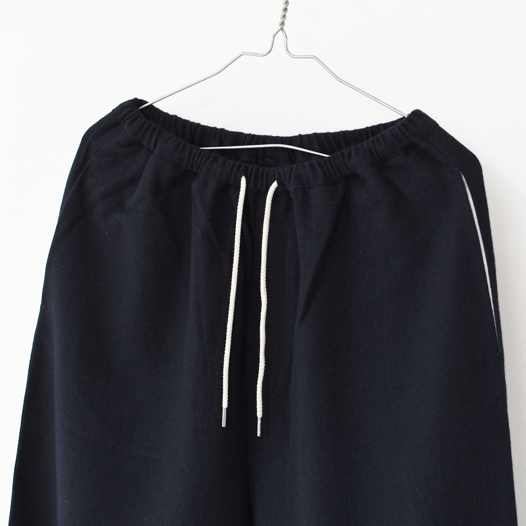 DELICIOUS [デリシャス] WOOL Easy Pants [DP9718] ウールイージーパンツ・イージーパンツ・ワイドシルエット・テーパードシルエット・ウールパンツ・MEN'S / LADY'S [2025AW]