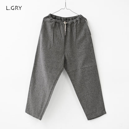 DELICIOUS [デリシャス] Cotton Tweed Easy Pants [DP9776] コットンツイードイージーパンツ・イージーパンツ・コットンツイード・テーパードシルエット・MEN'S / LADY'S [2026AW]
