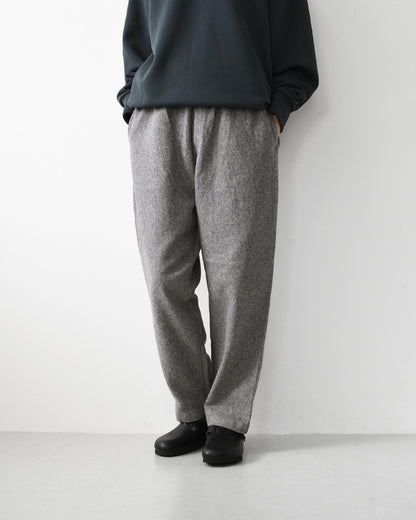 DELICIOUS [デリシャス] Cotton Tweed Easy Pants [DP9776] コットンツイードイージーパンツ・イージーパンツ・コットンツイード・テーパードシルエット・MEN'S / LADY'S [2026AW]