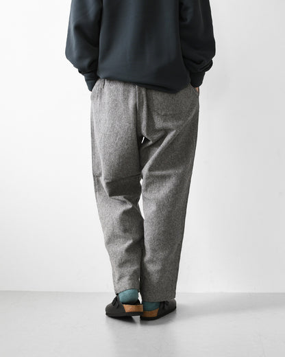 DELICIOUS [デリシャス] Cotton Tweed Easy Pants [DP9776] コットンツイードイージーパンツ・イージーパンツ・コットンツイード・テーパードシルエット・MEN'S / LADY'S [2026AW]