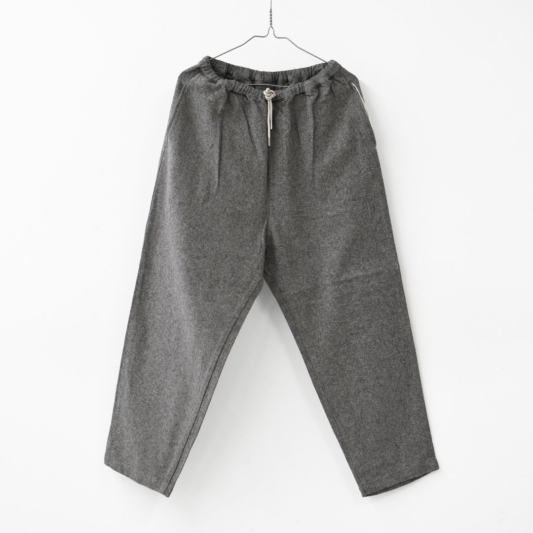 DELICIOUS [デリシャス] Cotton Tweed Easy Pants [DP9776] コットンツイードイージーパンツ・イージーパンツ・コットンツイード・テーパードシルエット・MEN'S / LADY'S [2026AW]