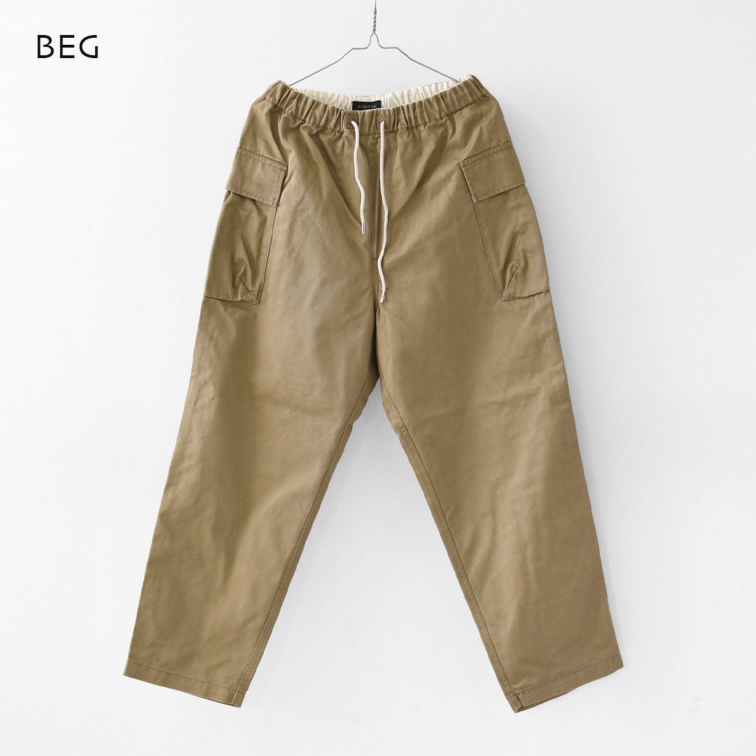 DELICIOUS [デリシャス] Military Easy Pants [DP9777] アーバンミリタリートラウザーズ・タックパンツ・ツータック・フォーマル・きれい目パンツ・スラックス・センタープレス・MEN'S [2026AW]