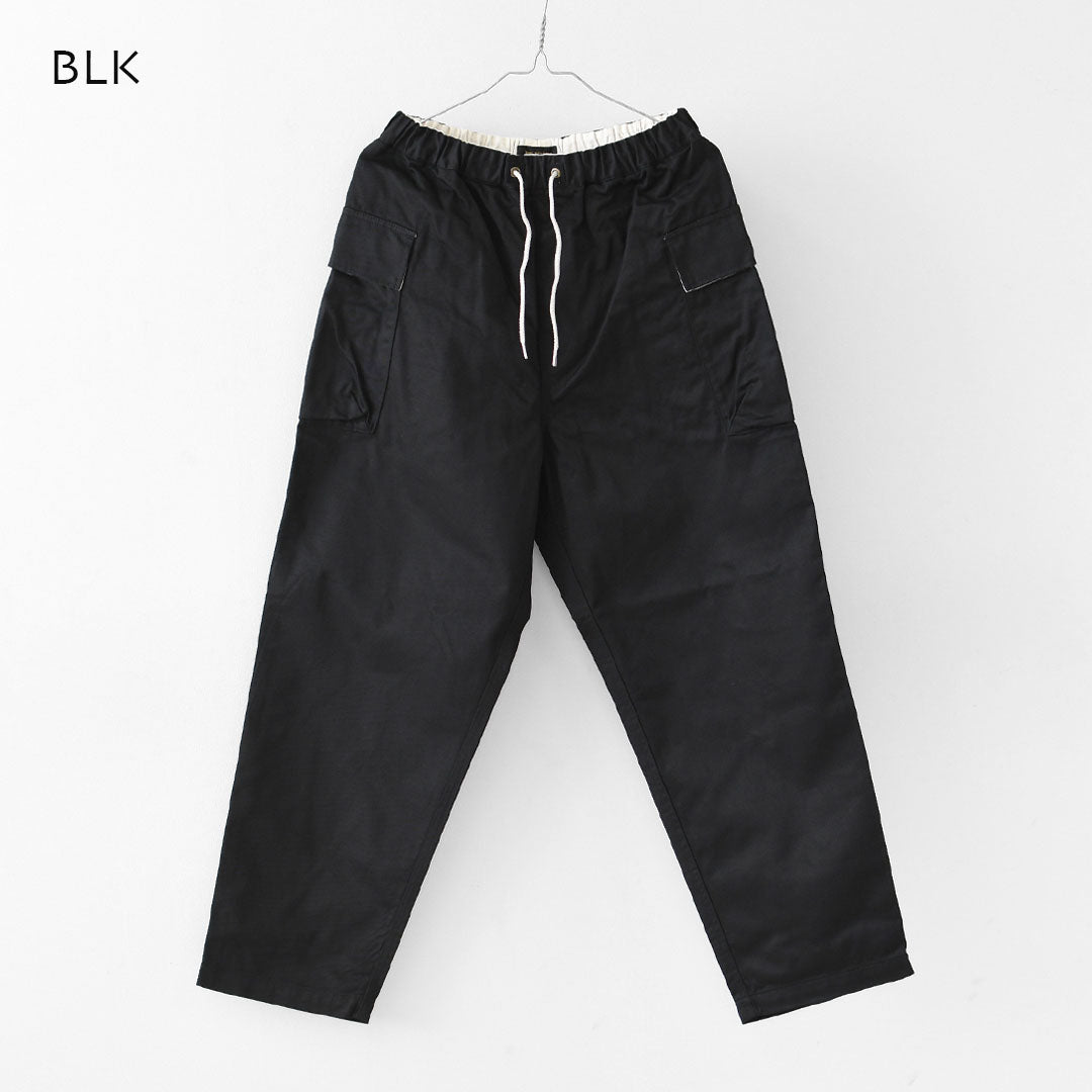 DELICIOUS [デリシャス] Military Easy Pants [DP9777] アーバンミリタリートラウザーズ・タックパンツ・ツータック・フォーマル・きれい目パンツ・スラックス・センタープレス・MEN'S [2026AW]
