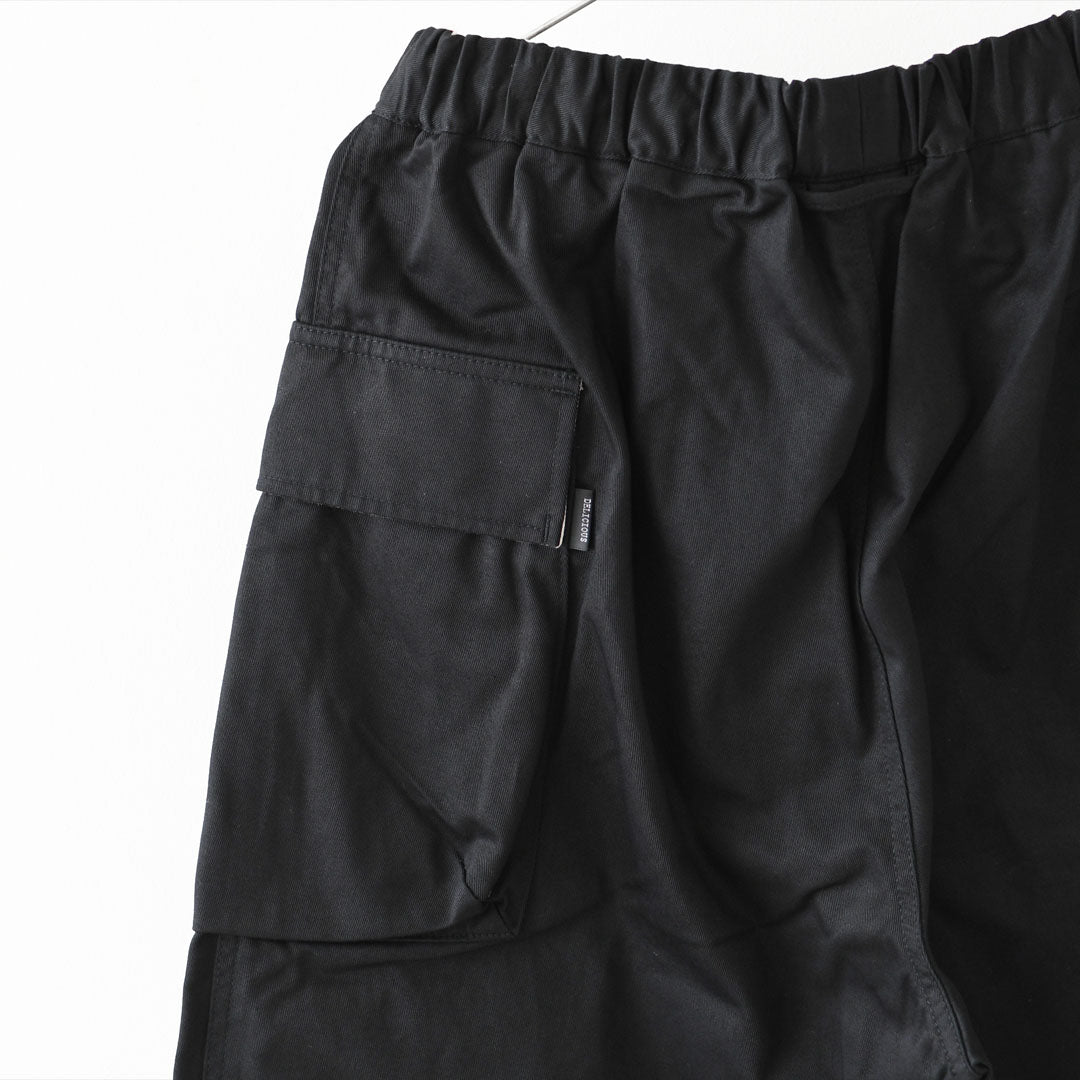 DELICIOUS [デリシャス] Military Easy Pants [DP9777] アーバンミリタリートラウザーズ・タックパンツ・ツータック・フォーマル・きれい目パンツ・スラックス・センタープレス・MEN'S [2026AW]