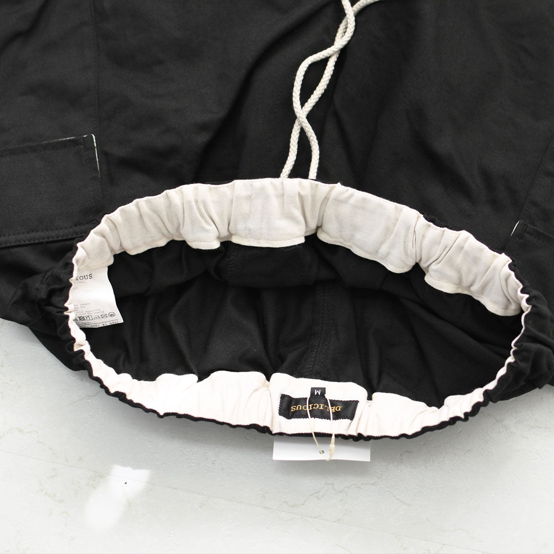 DELICIOUS [デリシャス] Military Easy Pants [DP9777] アーバンミリタリートラウザーズ・タックパンツ・ツータック・フォーマル・きれい目パンツ・スラックス・センタープレス・MEN'S [2026AW]