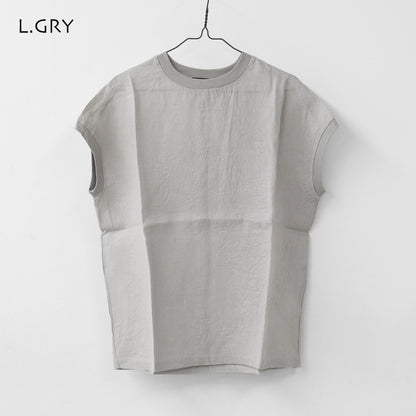 DELICIOUS [デリシャス] LINEN French Sleeve  [DS53501] リネンフレンチスリーブ・麻・半袖・ゆったりシルエット・LADY'S [2026SS]