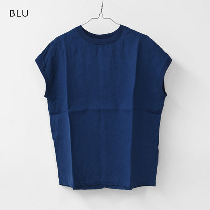 DELICIOUS [デリシャス] LINEN French Sleeve  [DS53501] リネンフレンチスリーブ・麻・半袖・ゆったりシルエット・LADY'S [2026SS]