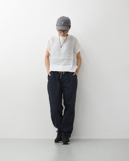 DELICIOUS [デリシャス] LINEN French Sleeve  [DS53501] リネンフレンチスリーブ・麻・半袖・ゆったりシルエット・LADY'S [2026SS]