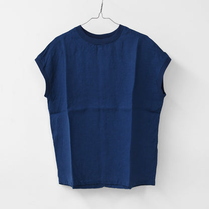 DELICIOUS [デリシャス] LINEN French Sleeve  [DS53501] リネンフレンチスリーブ・麻・半袖・ゆったりシルエット・LADY'S [2026SS]