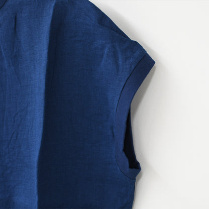 DELICIOUS [デリシャス] LINEN French Sleeve  [DS53501] リネンフレンチスリーブ・麻・半袖・ゆったりシルエット・LADY'S [2026SS]