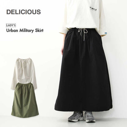DELICIOUS [デリシャス] Urban Military Skirt [DSK0125] アーバンミリタリースカート [2025SS]