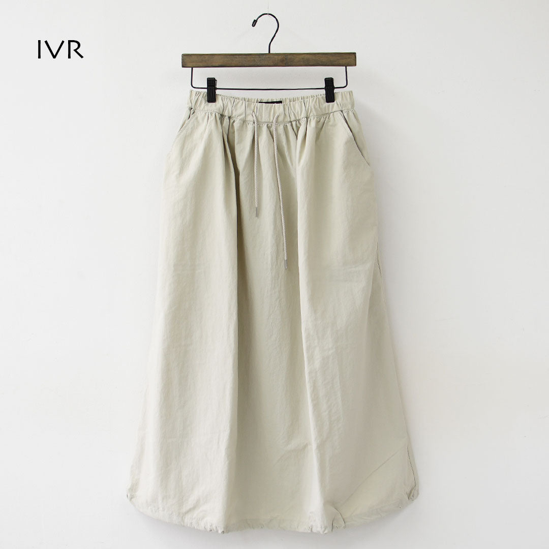 DELICIOUS [デリシャス] Urban Long Skirt [DSK01251] アーバンロングスカート・ロングスカート・ナイロンスカート・キャンプ・アウトドア・LADY'S [2026SS]