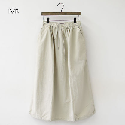 DELICIOUS [デリシャス] Urban Long Skirt [DSK01251] アーバンロングスカート・ロングスカート・ナイロンスカート・キャンプ・アウトドア・LADY'S [2026SS]