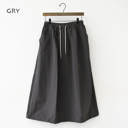 DELICIOUS [デリシャス] Urban Long Skirt [DSK01251] アーバンロングスカート・ロングスカート・ナイロンスカート・キャンプ・アウトドア・LADY'S [2026SS]