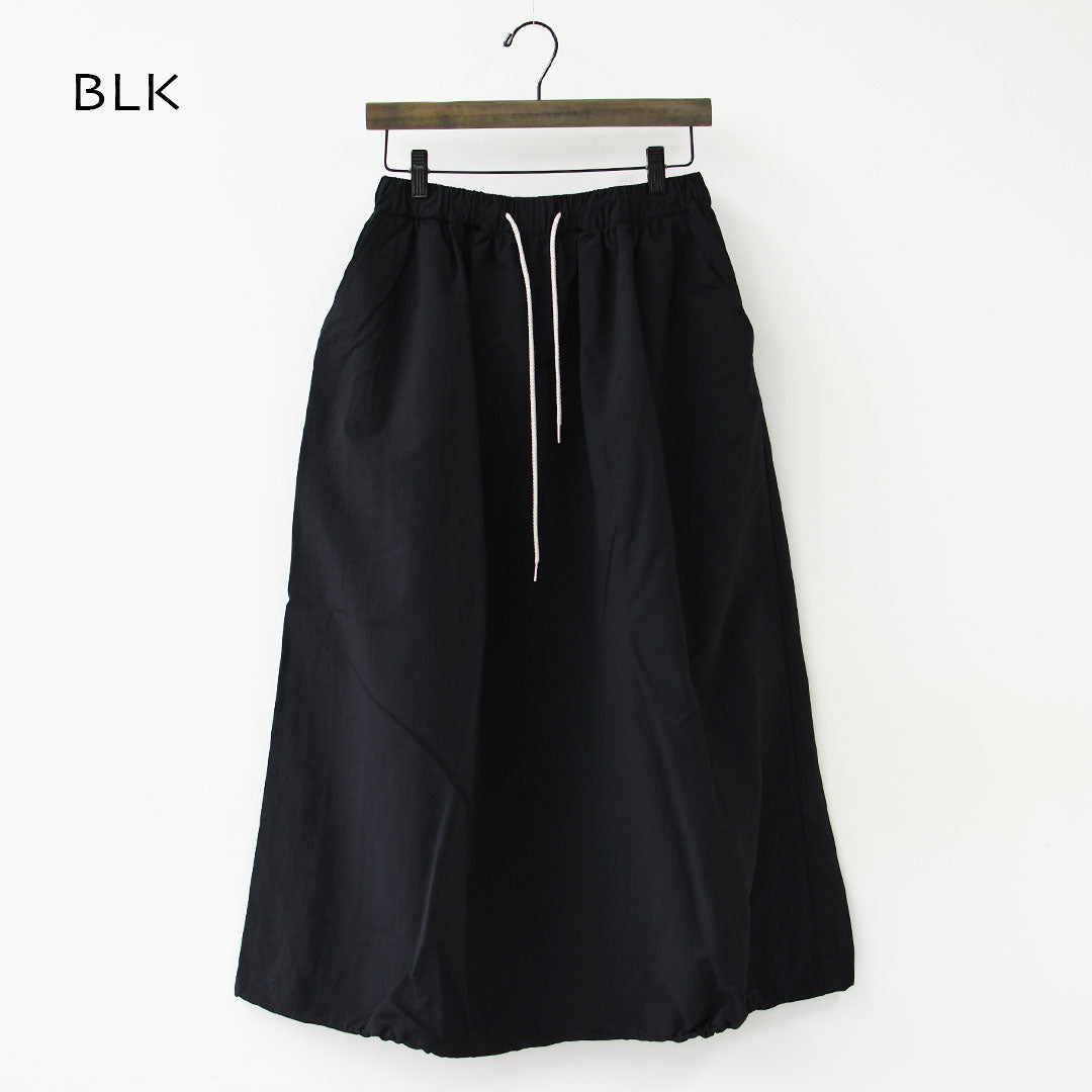 DELICIOUS [デリシャス] Urban Long Skirt [DSK01251] アーバンロングスカート・ロングスカート・ナイロンスカート・キャンプ・アウトドア・LADY'S [2026SS]