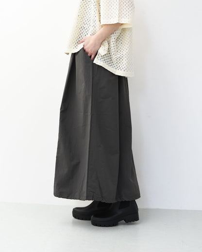 DELICIOUS [デリシャス] Urban Long Skirt [DSK01251] アーバンロングスカート・ロングスカート・ナイロンスカート・キャンプ・アウトドア・LADY'S [2026SS]