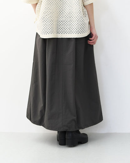 DELICIOUS [デリシャス] Urban Long Skirt [DSK01251] アーバンロングスカート・ロングスカート・ナイロンスカート・キャンプ・アウトドア・LADY'S [2026SS]