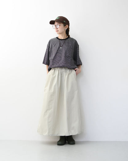 DELICIOUS [デリシャス] Urban Long Skirt [DSK01251] アーバンロングスカート・ロングスカート・ナイロンスカート・キャンプ・アウトドア・LADY'S [2026SS]