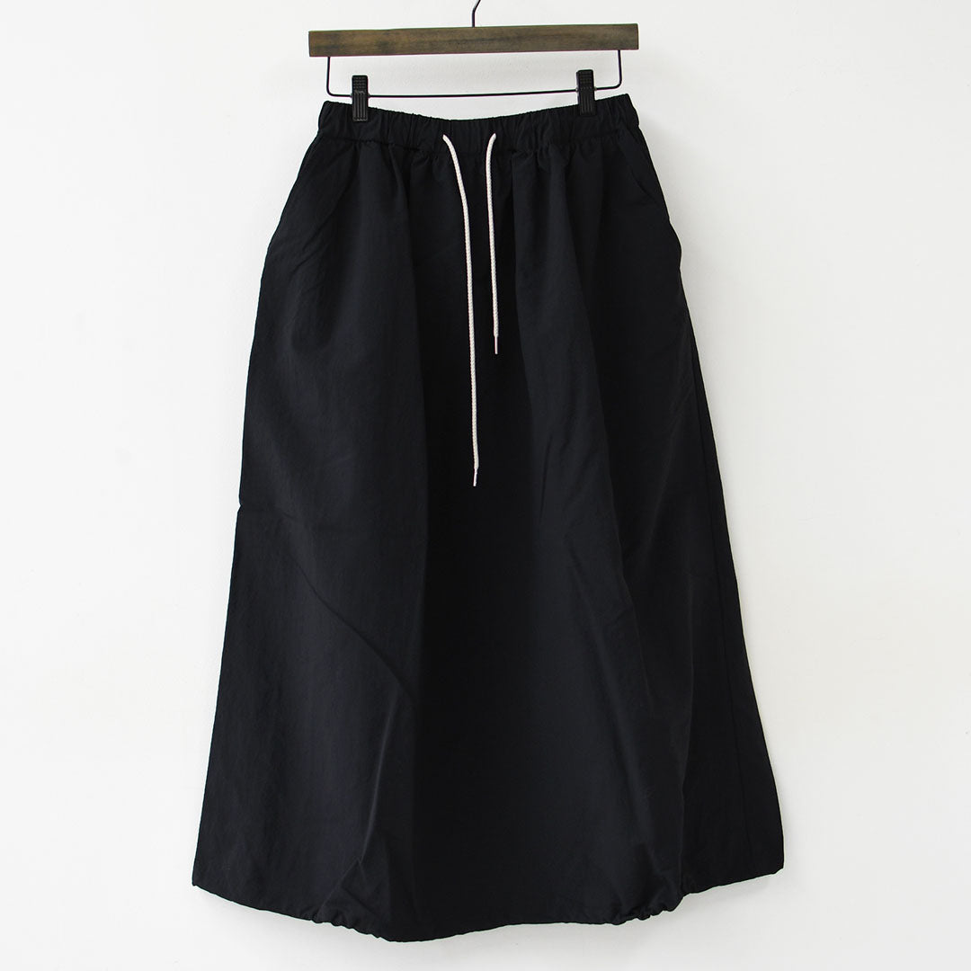 DELICIOUS [デリシャス] Urban Long Skirt [DSK01251] アーバンロングスカート・ロングスカート・ナイロンスカート・キャンプ・アウトドア・LADY'S [2026SS]