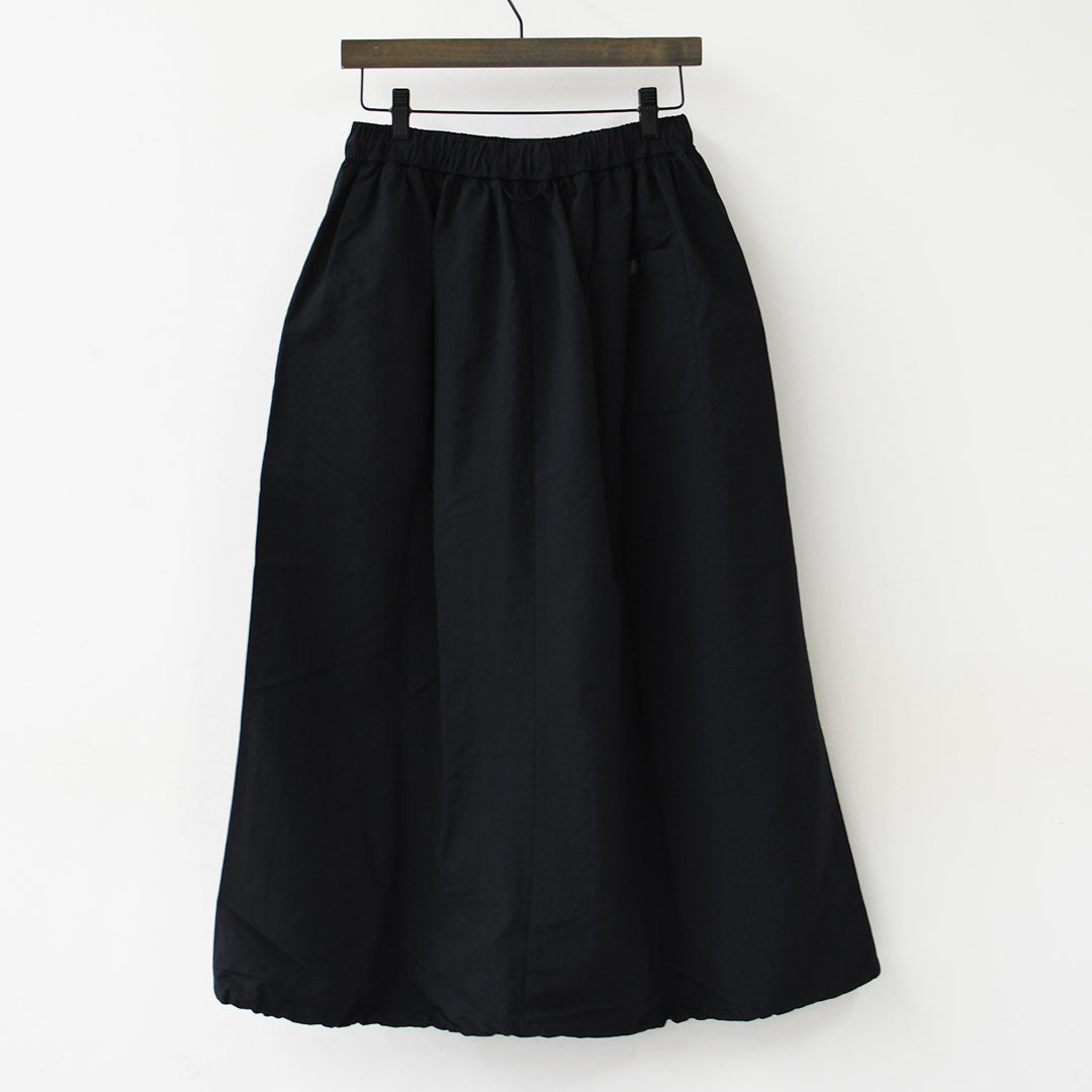 DELICIOUS [デリシャス] Urban Long Skirt [DSK01251] アーバンロングスカート・ロングスカート・ナイロンスカート・キャンプ・アウトドア・LADY'S [2026SS]