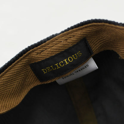 DELICIOUS [デリシャス] Corduroy CAP [gt04] コーデュロイ キャップ・MEN'S / LADY'S  [2026AW]