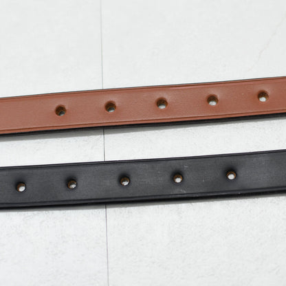Brady [ブレディ] WEST END BELT 1in-GOLD [west-e-belt] ウエストエンドベルト・レザーベルト・シンプルなベルト・英国ブライドルレザー・MEN'S / LADY'S [2025AW]