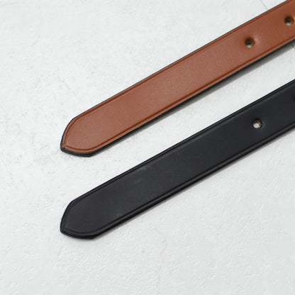 Brady [ブレディ] WEST END BELT 1in-GOLD [west-e-belt] ウエストエンドベルト・レザーベルト・シンプルなベルト・英国ブライドルレザー・MEN'S / LADY'S [2025AW]