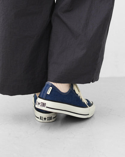 Gramicci [グラミチ] Gramicci & CONVERSE ALL STAR J HEMP DENIM OX / GRAMICCI [31317930] グラミチ×コンバース オールスター J ヘンプ デニム オックス・スニーカー・アウトドア・タウンユース・MEN'S / LADY'S [2026SS]