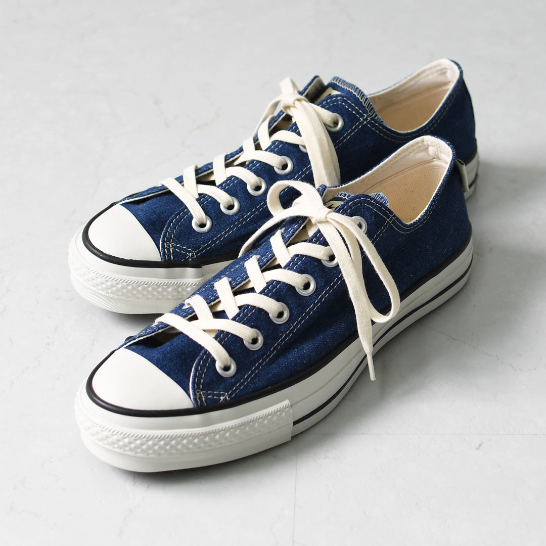 Gramicci [グラミチ] Gramicci & CONVERSE ALL STAR J HEMP DENIM OX / GRAMICCI [31317930] グラミチ×コンバース オールスター J ヘンプ デニム オックス・スニーカー・アウトドア・タウンユース・MEN'S / LADY'S [2026SS]