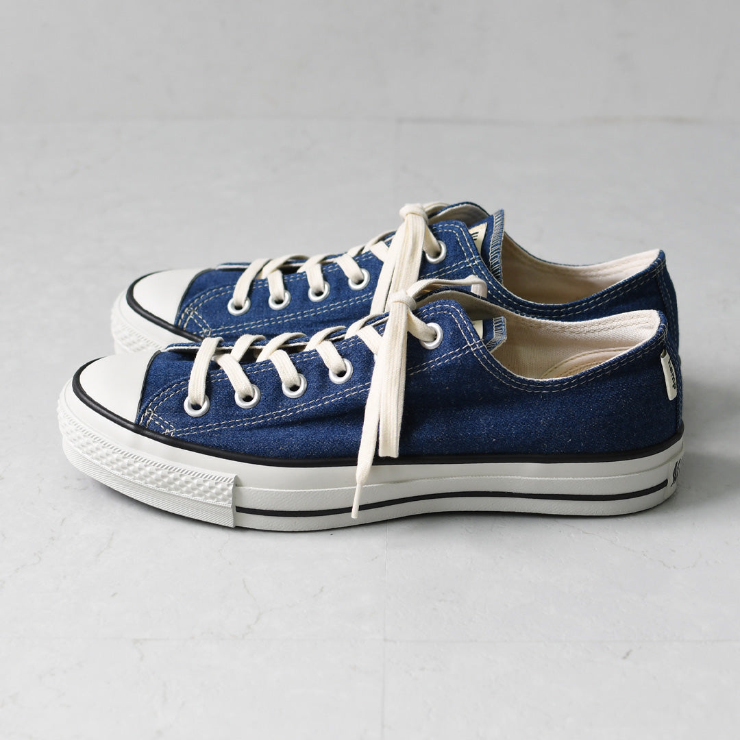 Gramicci [グラミチ] Gramicci & CONVERSE ALL STAR J HEMP DENIM OX / GRAMICCI [31317930] グラミチ×コンバース オールスター J ヘンプ デニム オックス・スニーカー・アウトドア・タウンユース・MEN'S / LADY'S [2026SS]