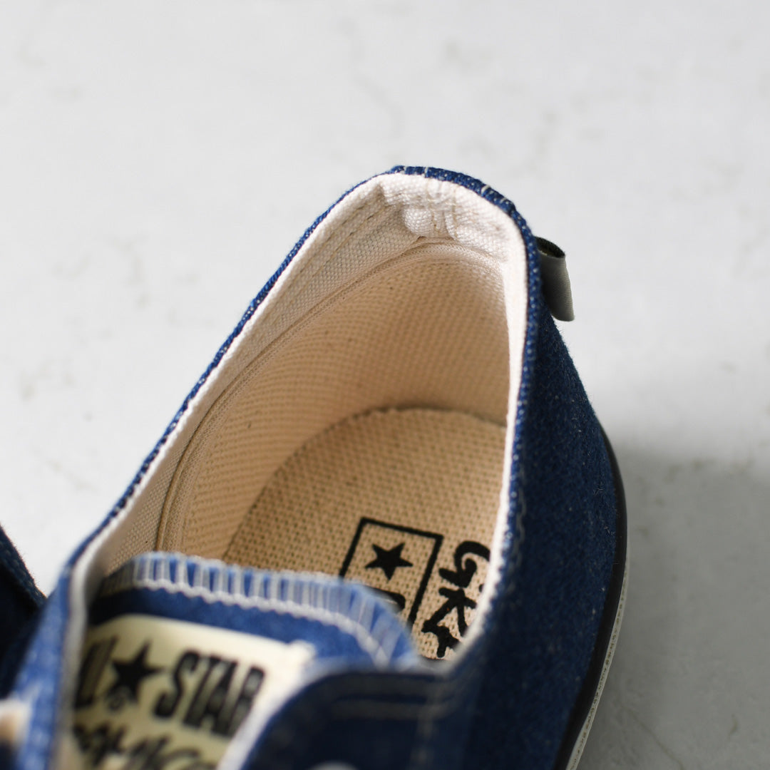 Gramicci [グラミチ] Gramicci & CONVERSE ALL STAR J HEMP DENIM OX / GRAMICCI [31317930] グラミチ×コンバース オールスター J ヘンプ デニム オックス・スニーカー・アウトドア・タウンユース・MEN'S / LADY'S [2026SS]