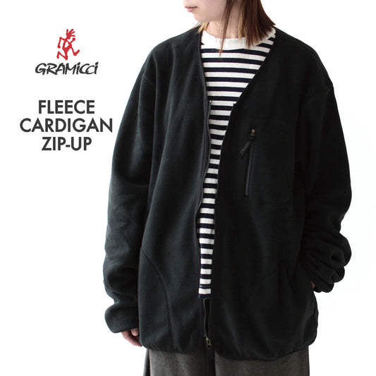 GRAMICCI [グラミチ] FLEECE CARDIGAN ZIP-UP [G4FU-J017] フリースカーディガンジップアップ [2024AW]