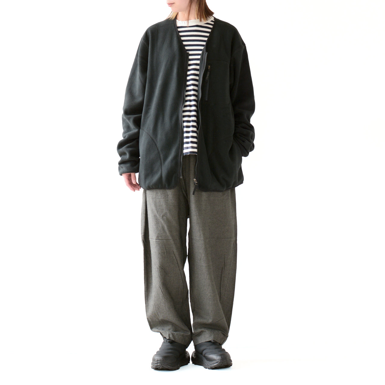 GRAMICCI [グラミチ] FLEECE CARDIGAN ZIP-UP [G4FU-J017] フリースカーディガンジップアップ [2024AW]