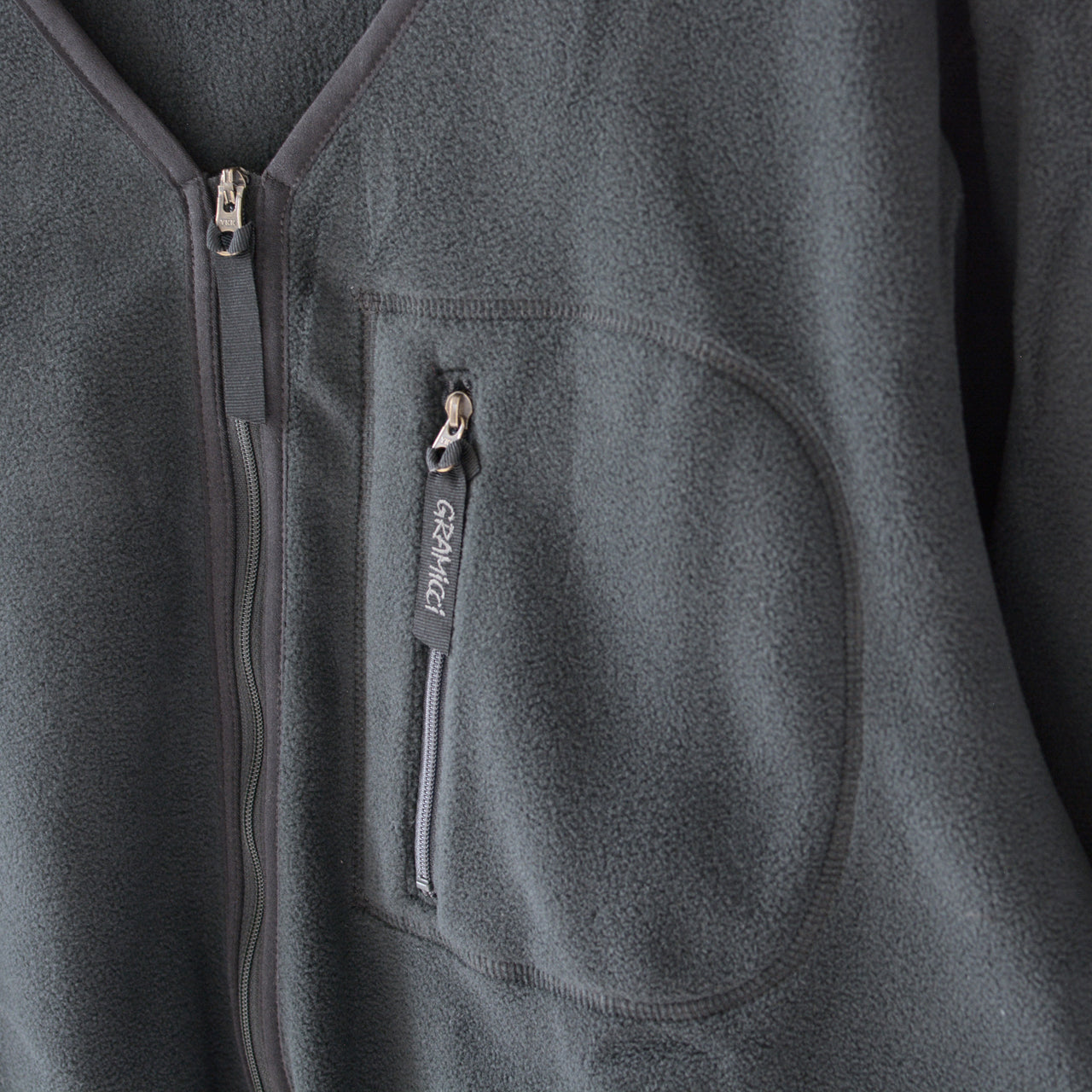 GRAMICCI [グラミチ] FLEECE CARDIGAN ZIP-UP [G4FU-J017] フリースカーディガンジップアップ [2024AW]