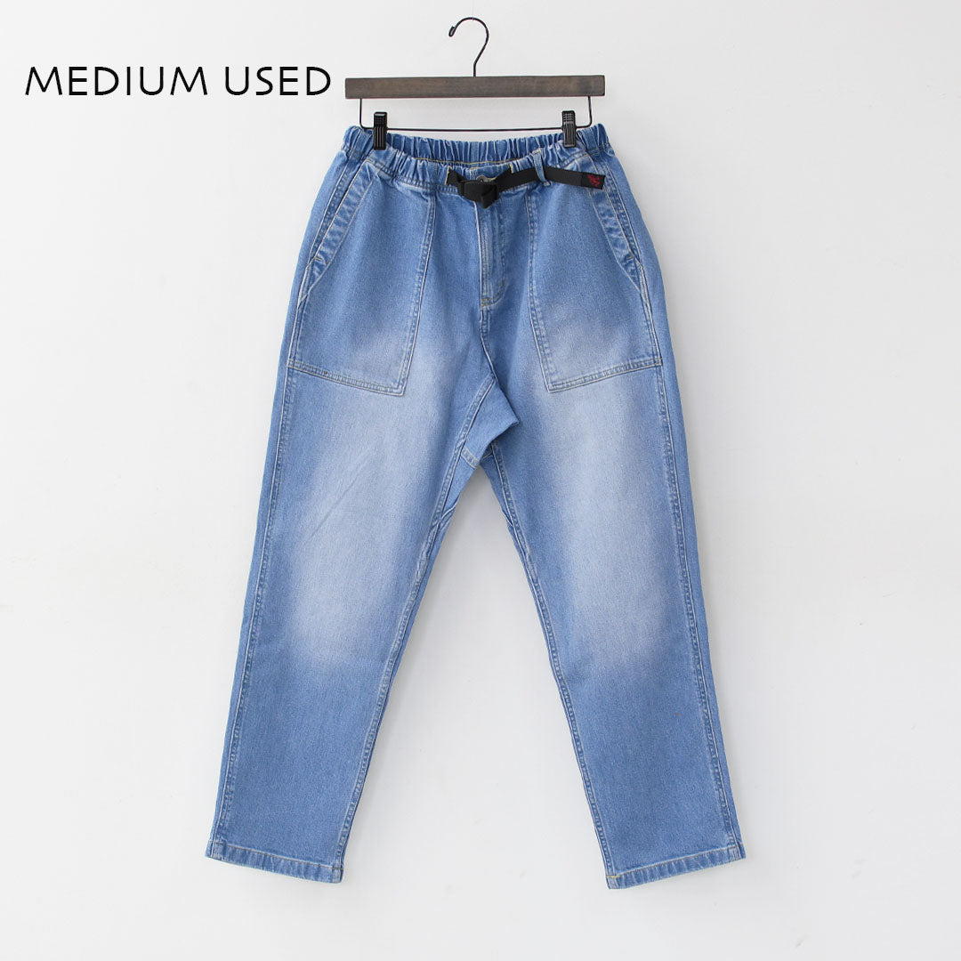 GRAMICCI[グラミチ] STRETCH DENIM LOOSE TAPERED RIDGE PANT [G5SU-P083] ストレッチデニムルーズテーパードリッジパンツ・デニムパンツ・テーパードデニム・カジュアル・アウトドア・キャンプ・MEN'S [2025AW]