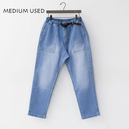 GRAMICCI[グラミチ] STRETCH DENIM LOOSE TAPERED RIDGE PANT [G5SU-P083] ストレッチデニムルーズテーパードリッジパンツ・デニムパンツ・テーパードデニム・カジュアル・アウトドア・キャンプ・MEN'S [2025AW]