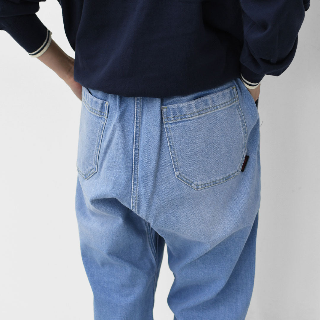 GRAMICCI[グラミチ] STRETCH DENIM LOOSE TAPERED RIDGE PANT [G5SU-P083] ストレッチデニムルーズテーパードリッジパンツ・デニムパンツ・テーパードデニム・カジュアル・アウトドア・キャンプ・MEN'S [2025AW]
