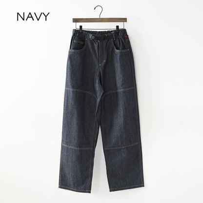 Gramicci [グラミチ] JAPANESE CHAMBRAY DOUBLE KNEE [G6SM-P015] ジャパニーズシャンブレーダブルニー・デニム・岡山産シャンブレー・ダブルニー・バギーシルエット・アウトドア・キャンプ・MEN'S [2026SS]