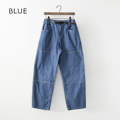 Gramicci [グラミチ] JAPANESE CHAMBRAY DOUBLE KNEE [G6SM-P015] ジャパニーズシャンブレーダブルニー・デニム・岡山産シャンブレー・ダブルニー・バギーシルエット・アウトドア・キャンプ・MEN'S [2026SS]