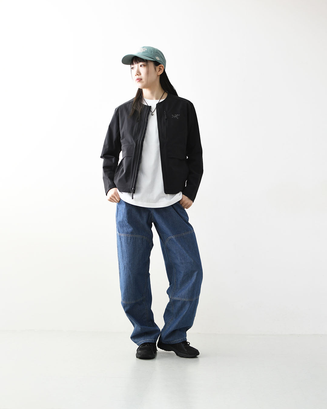 Gramicci [グラミチ] JAPANESE CHAMBRAY DOUBLE KNEE [G6SM-P015] ジャパニーズシャンブレーダブルニー・デニム・岡山産シャンブレー・ダブルニー・バギーシルエット・アウトドア・キャンプ・MEN'S [2026SS]
